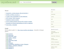 Tablet Screenshot of mynthon.net